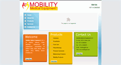 Desktop Screenshot of mobilitygulf.com