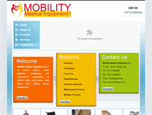 Tablet Screenshot of mobilitygulf.com